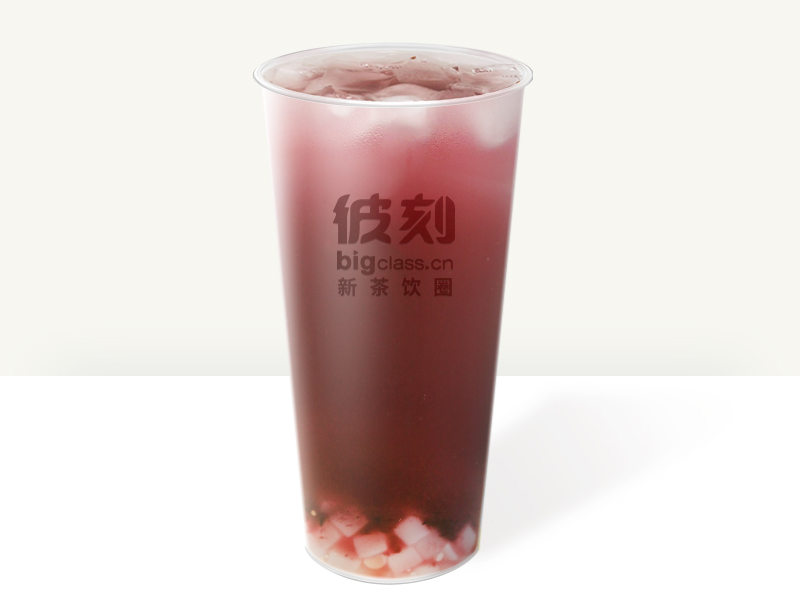 奶茶配方：蓝莓冰果乐制作方法