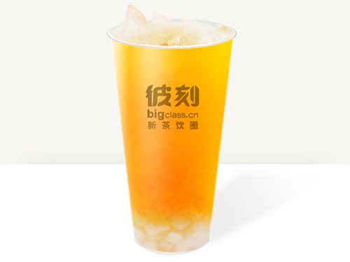 奶茶配方多肉冰橙的做法